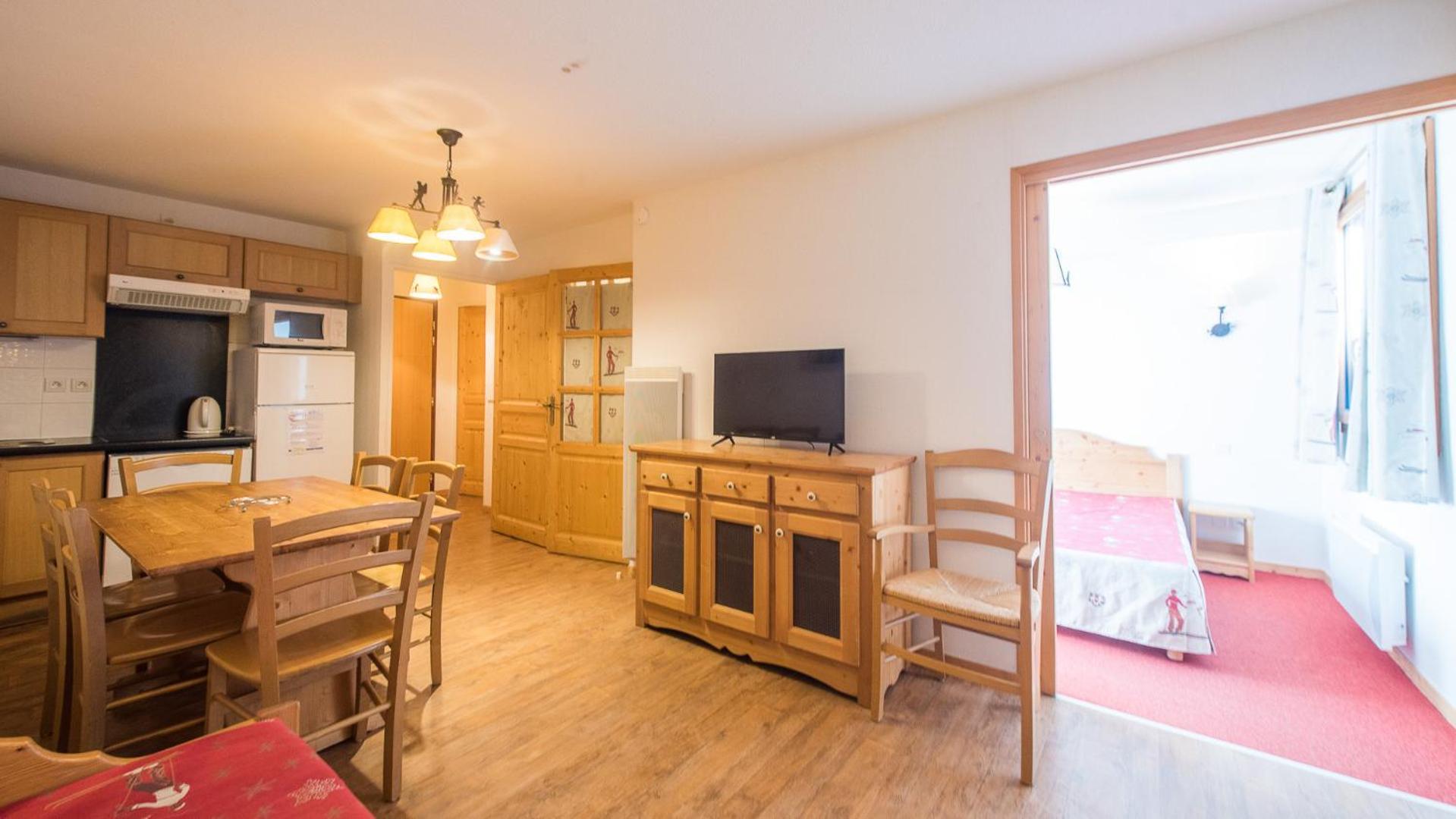 B305- Appartement 2 pieces cabine 6 personnes Orcières Extérieur photo