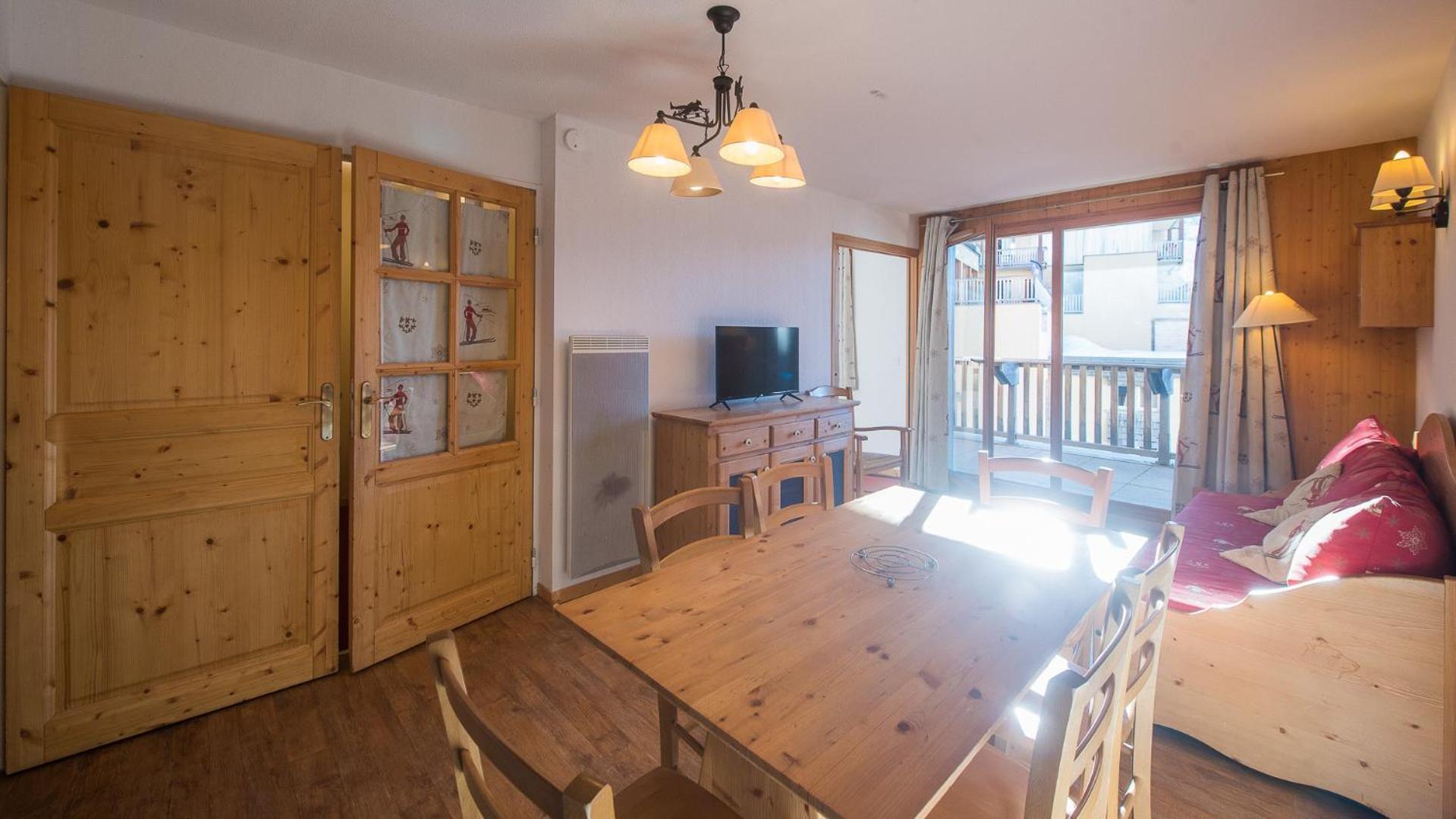 B305- Appartement 2 pieces cabine 6 personnes Orcières Extérieur photo
